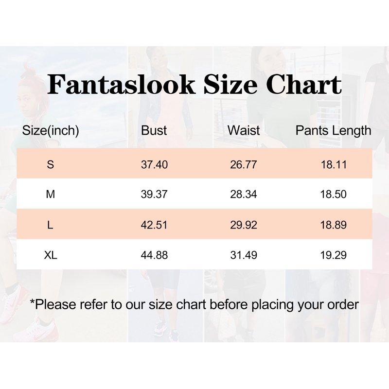 Fantaslook Two Piece Outfits For Women Short Sleeve V Neck Biker Shorts Set Tracksuit