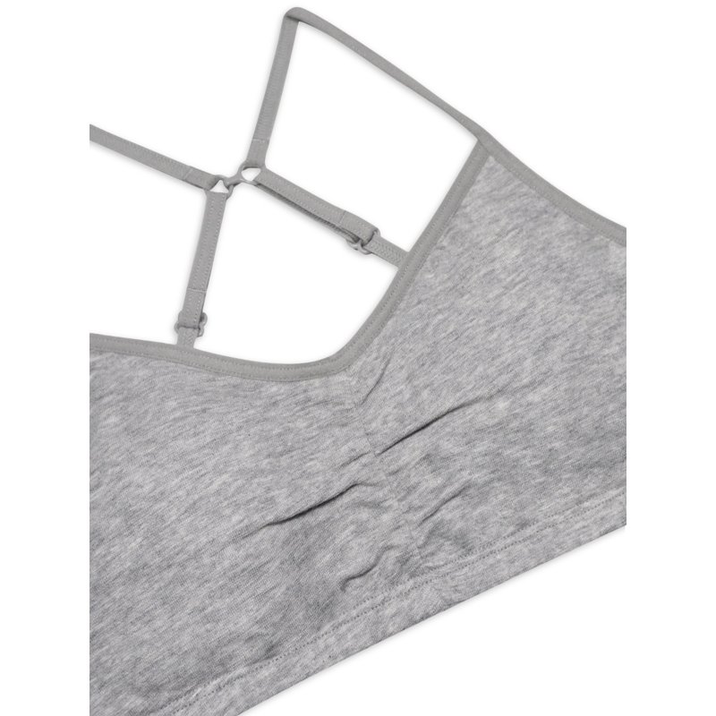 Fruit Of The Loom Girls Sports Bra With Removable Pads 2-Pack Sizes (28-38)