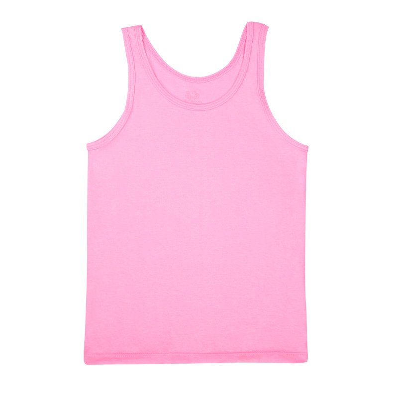 Fruit Of The Loom Girls' Undershirts Layering Tank Tops 10 Pack Sizes S-XL