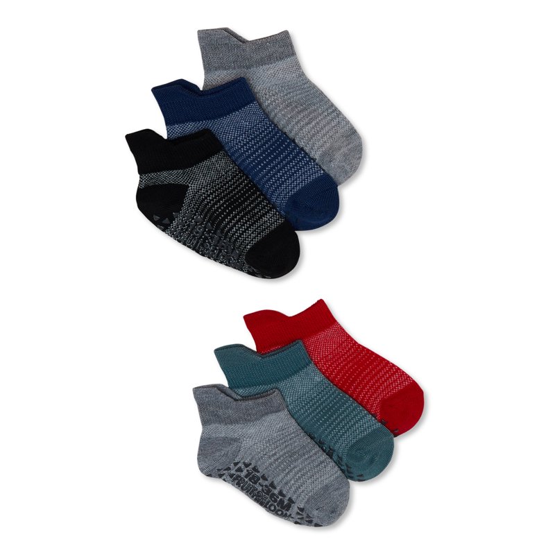 Fruit of the Loom Toddler Low-Cut Socks 6-Pack Size 6M-5T