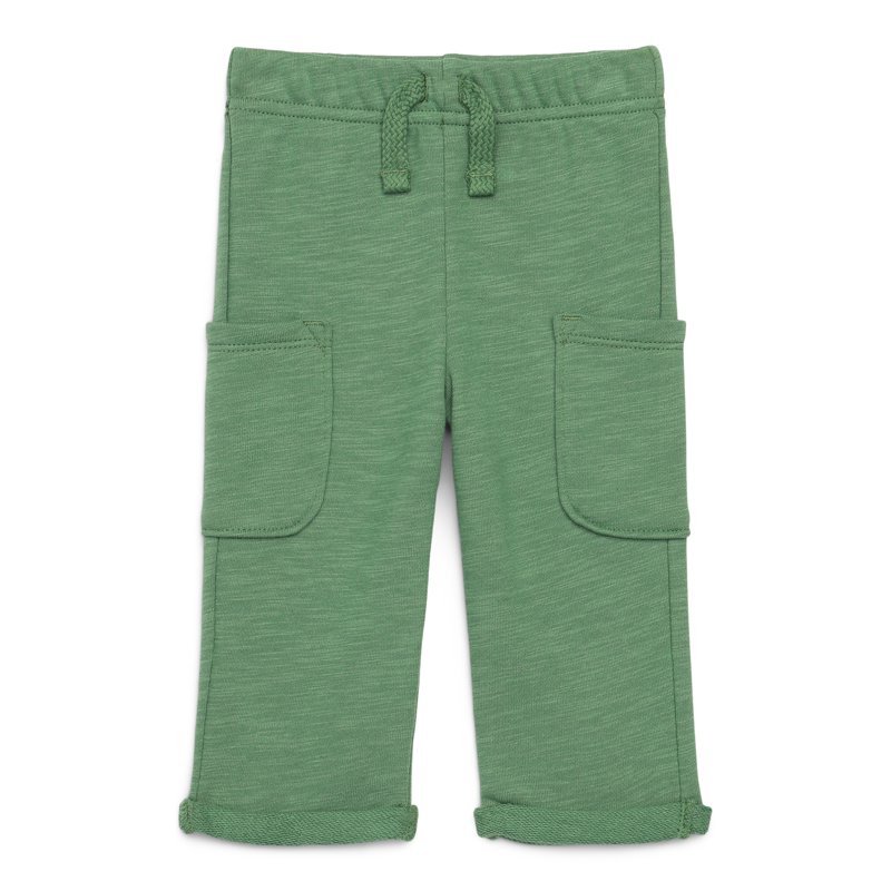 Garanimals Baby Boy Slub French Terry Cloth Cargo Pants 0M-24M