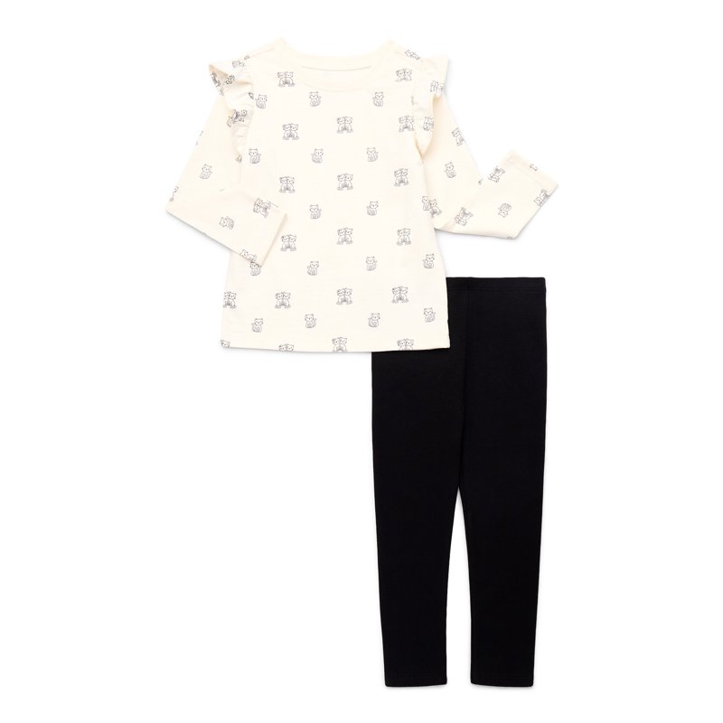 Garanimals Toddler Girl 6-Piece Mix And Match Outfit Kid-Pack Sizes 18M-5T