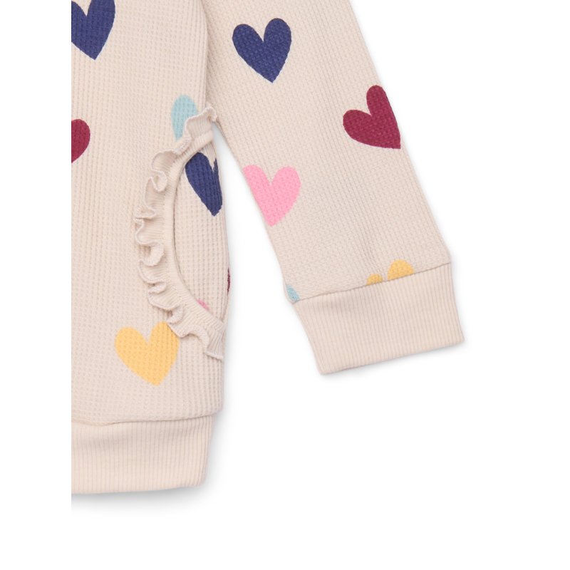 Garanimals Toddler Girl Long Sleeve Thermal Printed Top Sizes 18M-5T