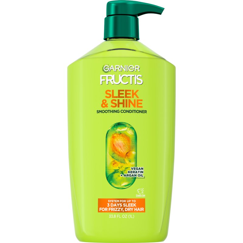 Garnier Fructis Sleek And Shine Smoothing Conditioner With Argan Oil 33.8 Fl Oz