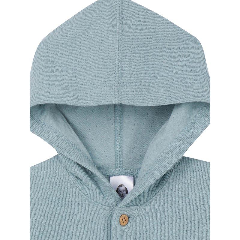 Gerber Baby Neutral Long Sleeve Hooded Romper Sizes Newborn - 24 Months