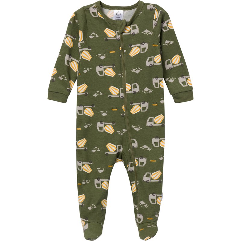 Gerber Gender Neutral Sleep ´N Play Footed Pajama 3-Pack Sizes Newborn - 6/9 Months