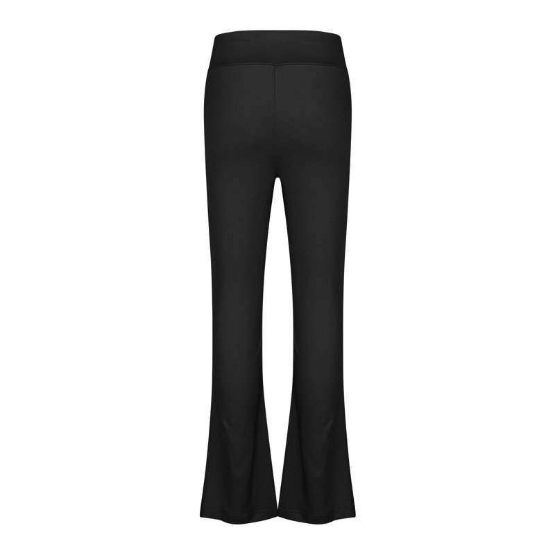 GERsome Girls' Leggings With Pockets Athletic Flare Leggings Kids Teen Dance Yoga Workout Running Pants For 5-15 Years Girls Black