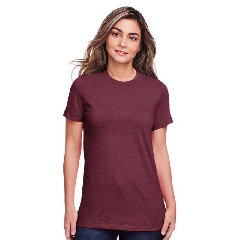 Gildan Women's Softstyle CVC T-Shirt 4.6 Oz. 60/40 Ring-Spun Cotton/Polyester Bulk Tee Assorted Short Sleeve Crewneck Plain Tees Mixed Color Solid T-shirts (Bright Color 3 Pack L)