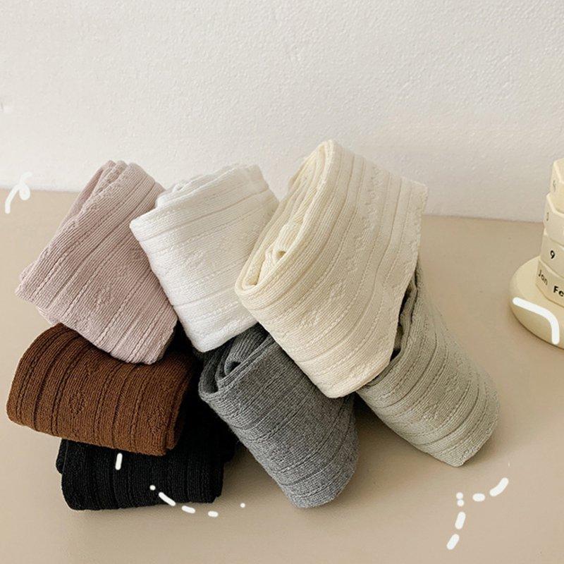 Girls Tights Cotton Crazy Knee High Socks Cable Knit Footed Pantyhose Fuzzy Socks Stockings Toddler Leggings Small