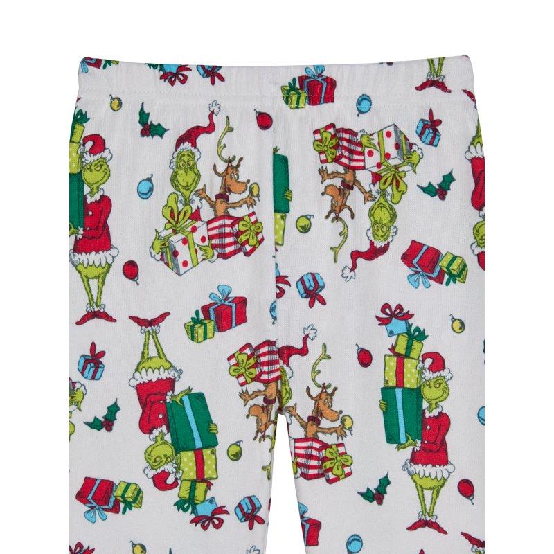 Grinch Toddler Long Sleeve Top And Pants Pajama Set 2-Piece Sizes 12M-5T