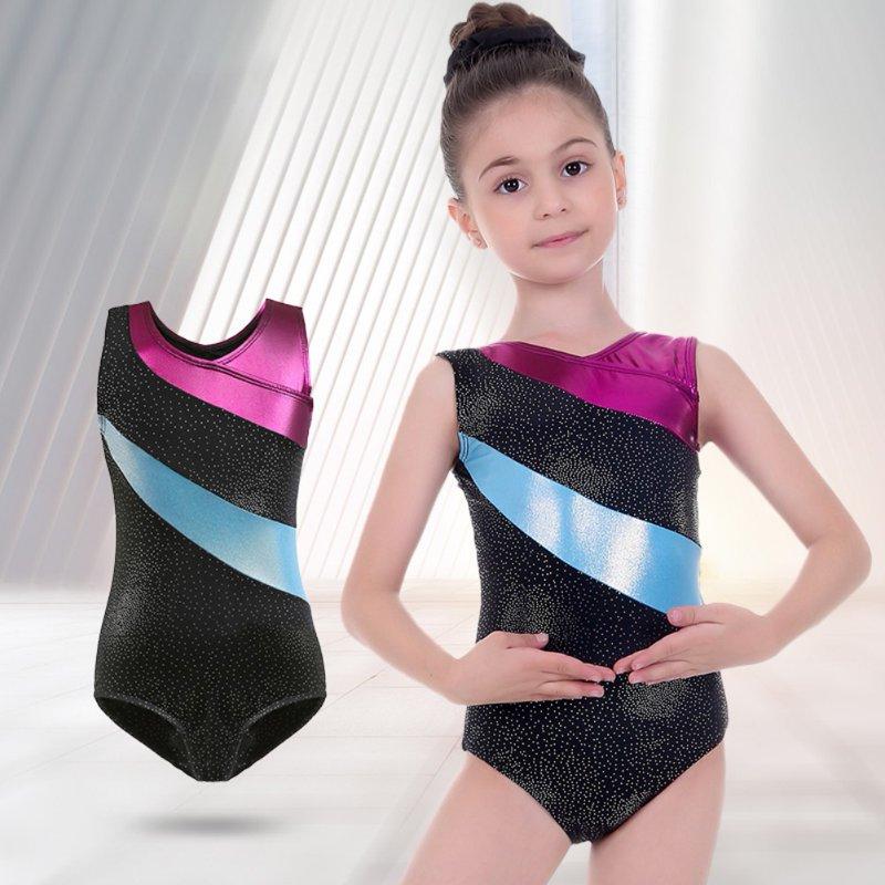 Gymnastics Leotards For Girls Leotard For Girls Gymnastics 3-14 Years Leotard For Kids Girls Gymnastics Racerback Style Soft Fabric Athletic Wear