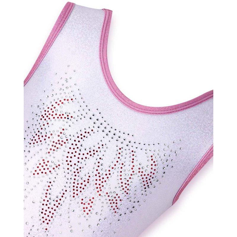 Gymnastics Leotards For Girls Sparkle One-piece Design Dancing Athletic Leotards 3-12Years