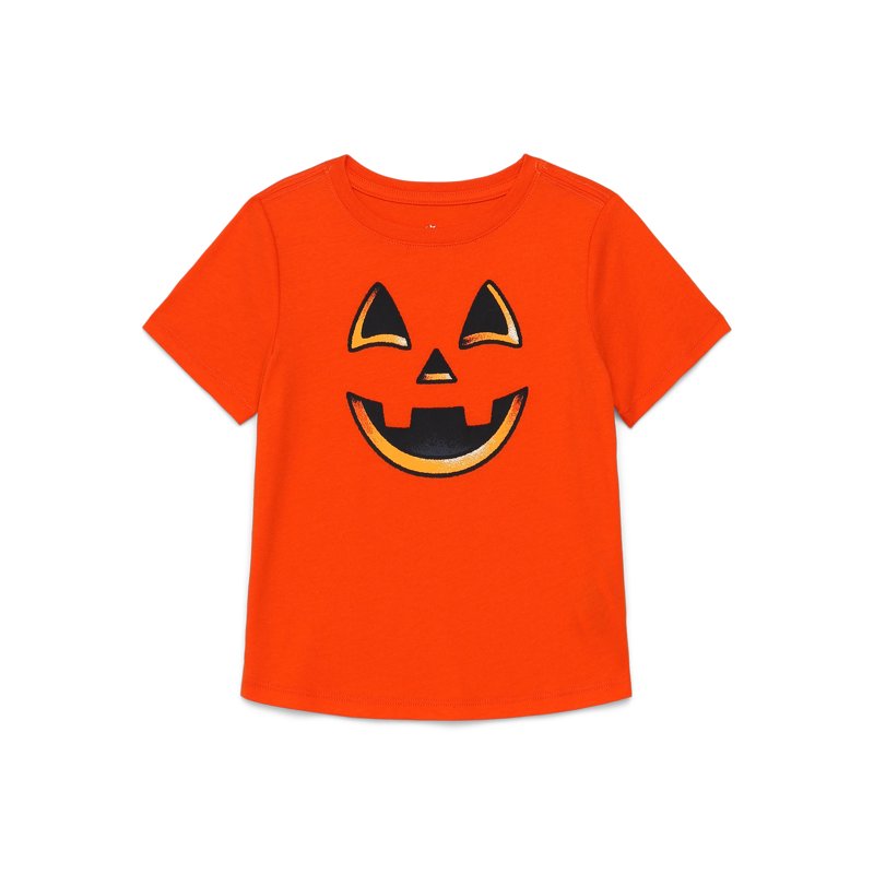 Halloween Toddlers' Graphic Tee with Short Sleeves from Way to Celebrate Sizes 12M-5T