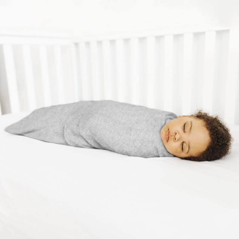 HALO® 100% Cotton SleepSack® Swaddle Heather Gray Unisex Newborn 0-3 Months
