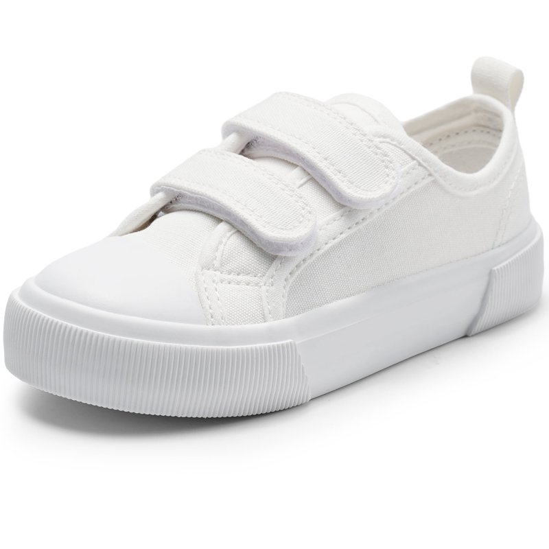 HARVEST LAND Toddler Shoes Boys Girls Slip on Sneakers Cushioned Canvas Dress Shoes for Kids