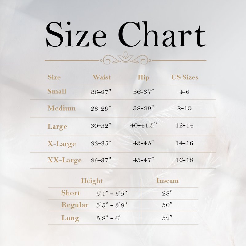 HDE Yoga Dress Pants For Women Straight Leg Pull On Pants With 8 Pockets Black - S Long