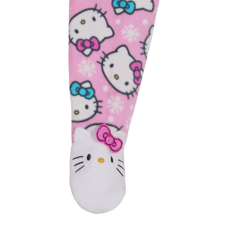 Hello Kitty Toddler One-Piece Footed Blanket Sleeper Sizes 12M-5T