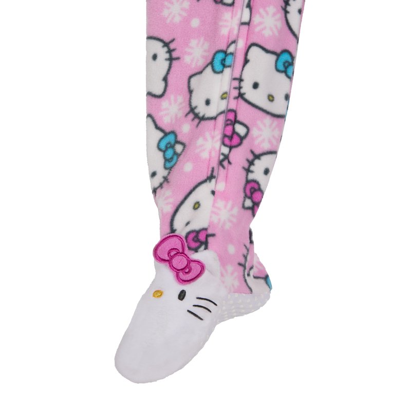 Hello Kitty Toddler One-Piece Footed Blanket Sleeper Sizes 12M-5T