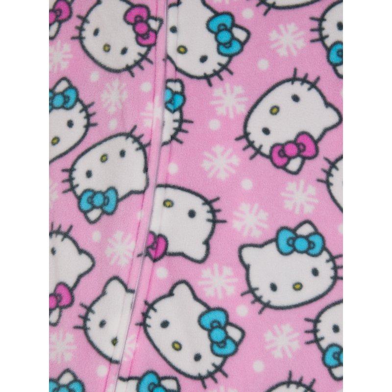 Hello Kitty Toddler One-Piece Footed Blanket Sleeper Sizes 12M-5T