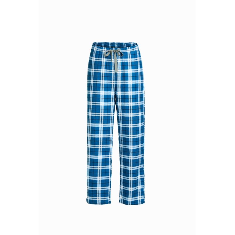 HiddenValor Big Boys Cotton Pajama Lounge Pants - Cyan Blue Medium
