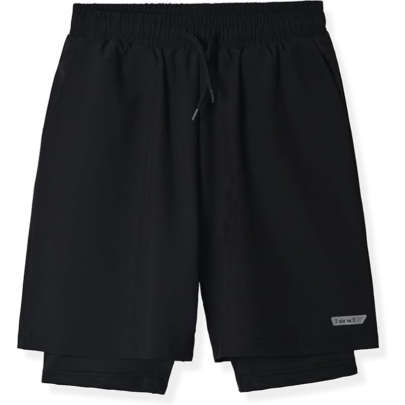 Hind Boys Active 2 Pack Compression Short Size 8-16