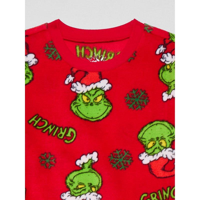 How The Grinch Stole Christmas Boys Long Sleeve Top And Pants Pajama Set 2-Piece Sizes 4-12