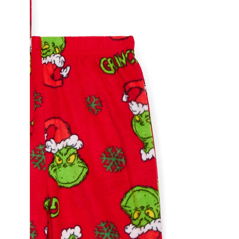 How The Grinch Stole Christmas Boys Long Sleeve Top And Pants Pajama Set 2-Piece Sizes 4-12