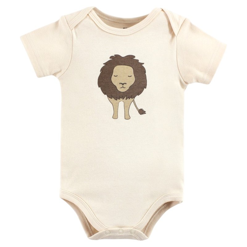 Hudson Baby Cotton Short Sleeve Bodysuits 3-Pack Sizes Newborn-24 Months