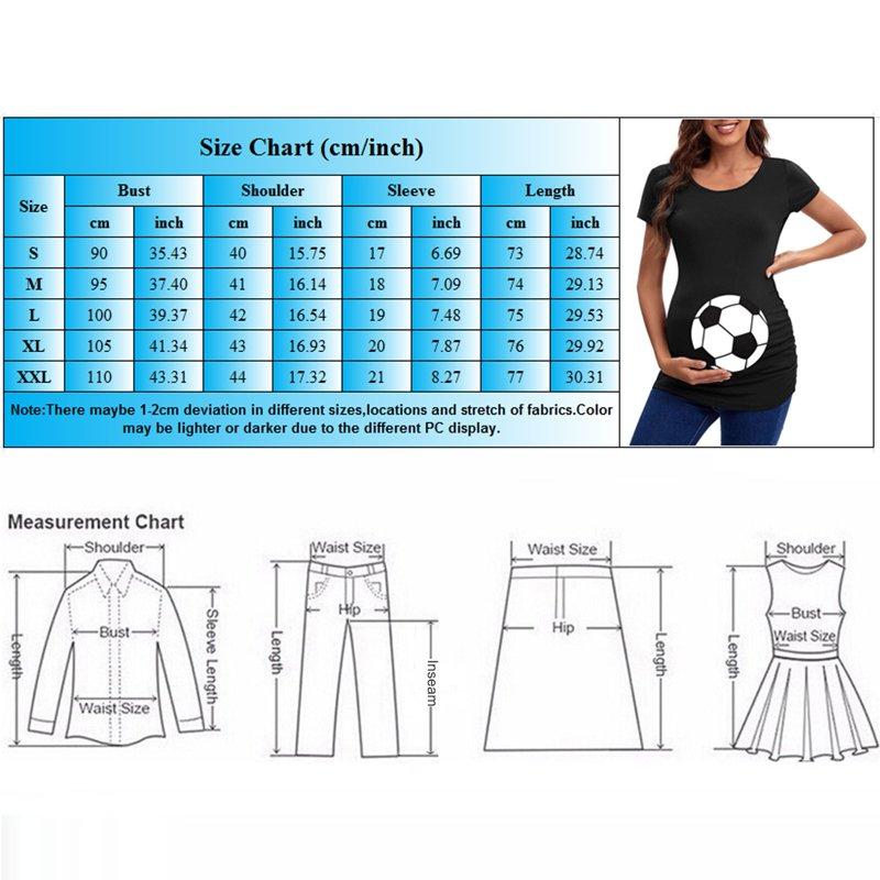 Hwmodou Women T-Shirts Pregnant Maternity Clothing Top Summer T Shirts Short Sleeve Tee Casual Clothes Woman Classic Pregnancy Clothes