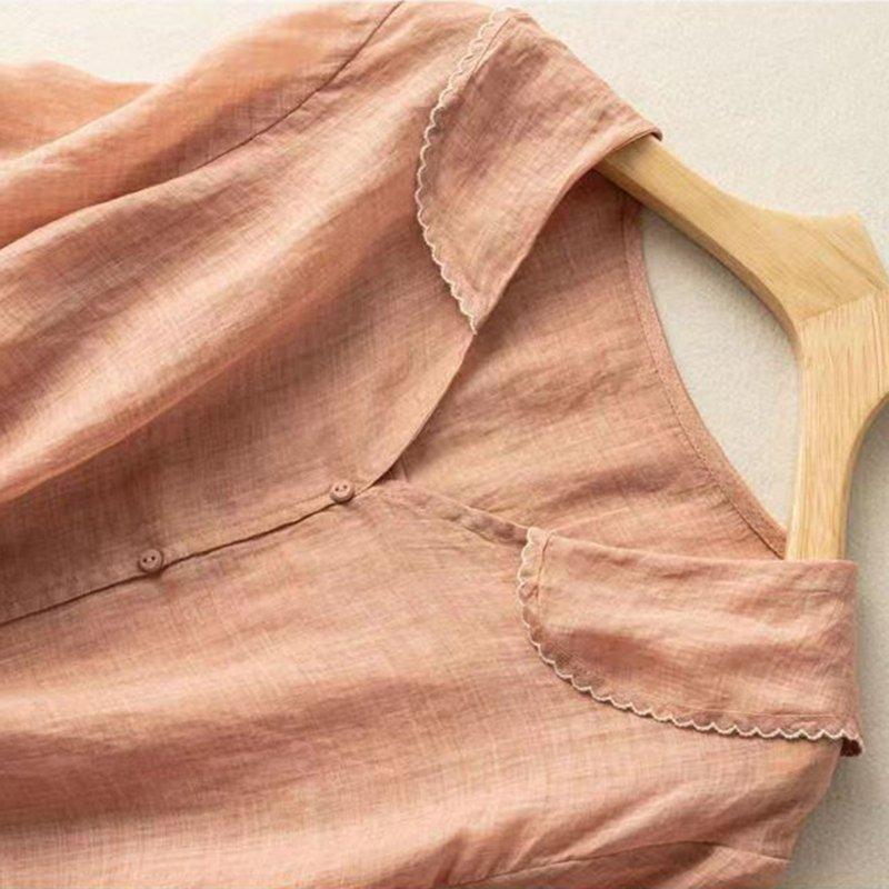 HYwys Women S Casual Thin Shirts Solid Color College Style Tops Comfortable Casual Elegan Fashionable Women S T Shirts