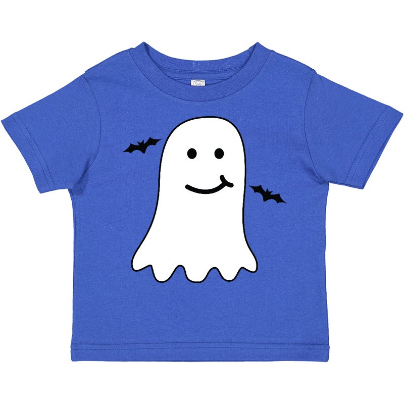 Inktastic 1st Halloween Ghost And Bats Boys Or Girls Toddler T-Shirt