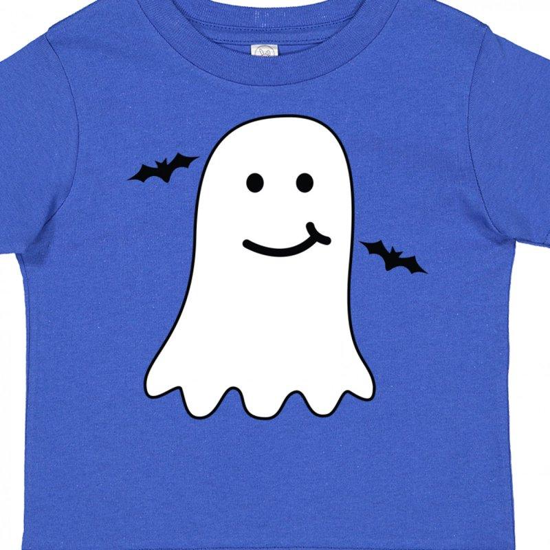 Inktastic 1st Halloween Ghost And Bats Boys Or Girls Toddler T-Shirt