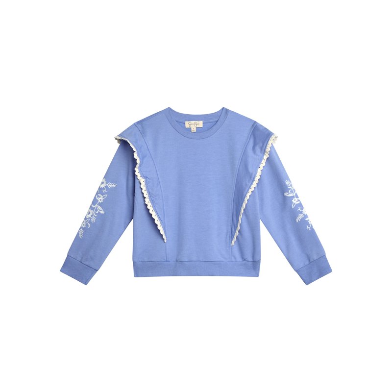 Jessica Simpson Girls' 2-Piece French Terry Joggers Set Outfit Sizes 4-12