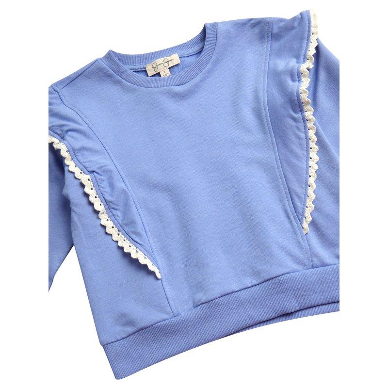 Jessica Simpson Girls' 2-Piece French Terry Joggers Set Outfit Sizes 4-12