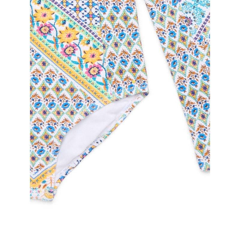 Jessica Simpson Girls Long Sleeve Swimsuit 1-Piece Sizes XS-XL