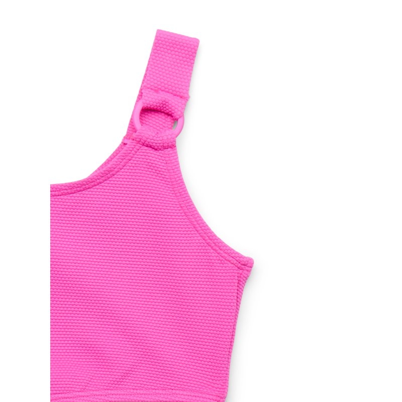 Jessica Simpson Girls Side Cutout Swimsuit With Asymmetric Shoulder Straps 1-Piece Sizes XS-XL