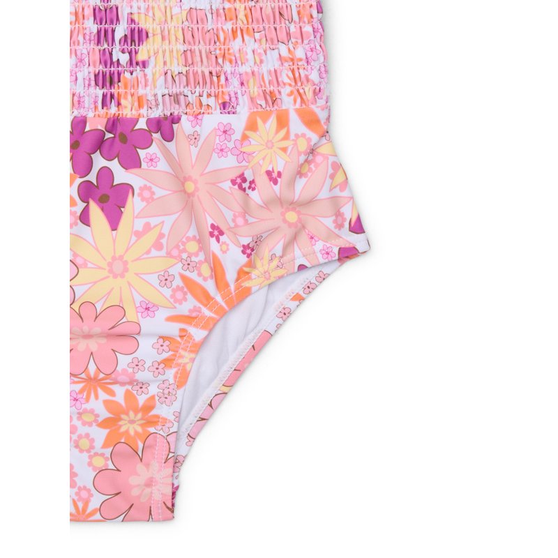 Jessica Simpson Girls Textured Swimsuit 1-Piece Sizes 4-16