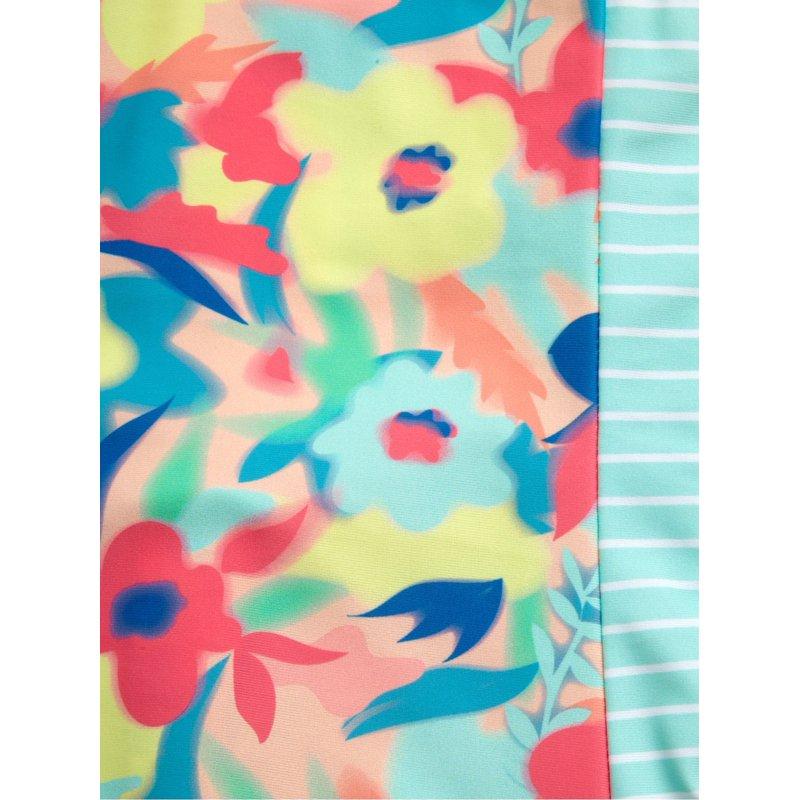 Jessica Simpson Toddler Girls' Rashguard Swimsuit With Hat Sizes 12M-24M