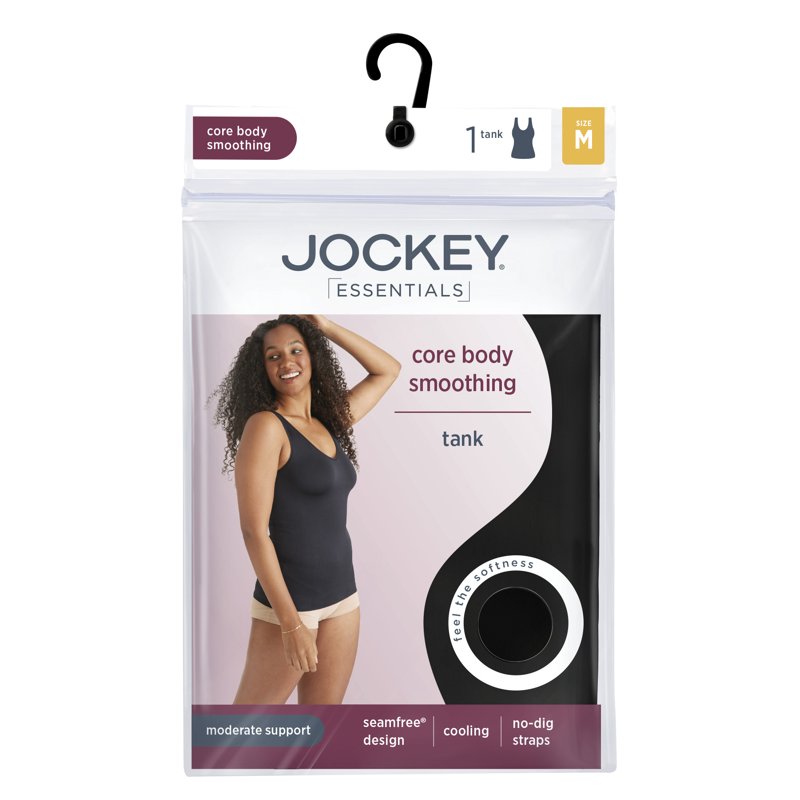 Jockey Essentials Women's Slimming Tank Everyday Shapewear Body Slimming Top Compression Tank Sizes Small-4XL