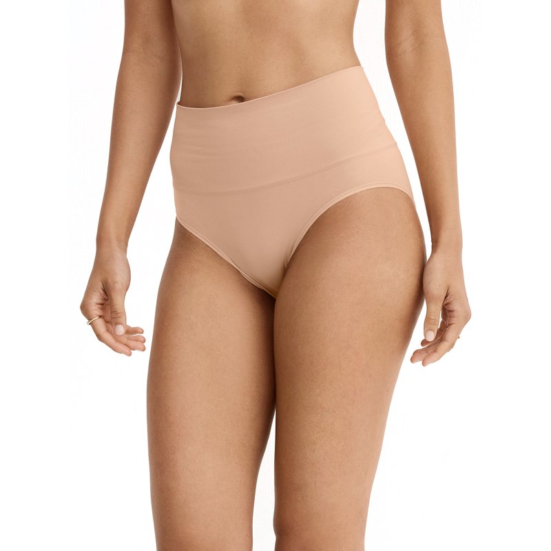 Jockey® Essentials Women's Seamfree® Slimming Brief Panties Cooling Shapewear Body Slimming Underwear Pack Of 2 Sizes Small-3XL