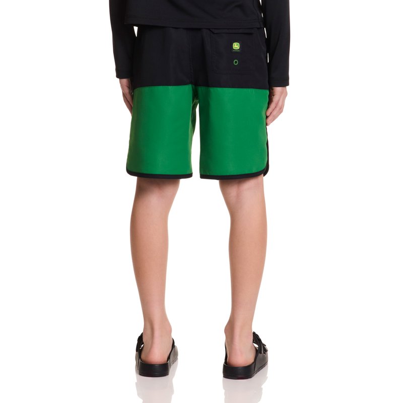 John Deere Boys Colorblock Boardshort Swim Trunk