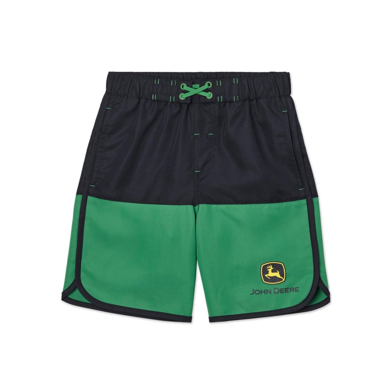 John Deere Boys Colorblock Boardshort Swim Trunk
