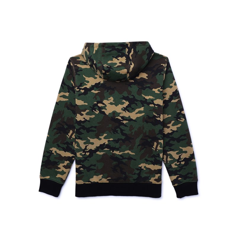 John Deere Boys Graphic Fleece Long Sleeve Hoodie Sizes 4-18