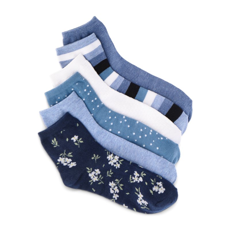 Joyspun Women’s Essentials Ankle Dress Socks 6-Pack Fits Shoe Sizes 4-10