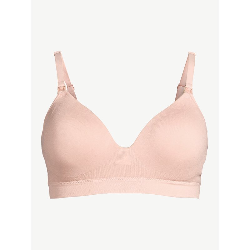 Joyspun Women's Maternity Seamless Nursing Bra With Flex Panel Sizes S To XXXL