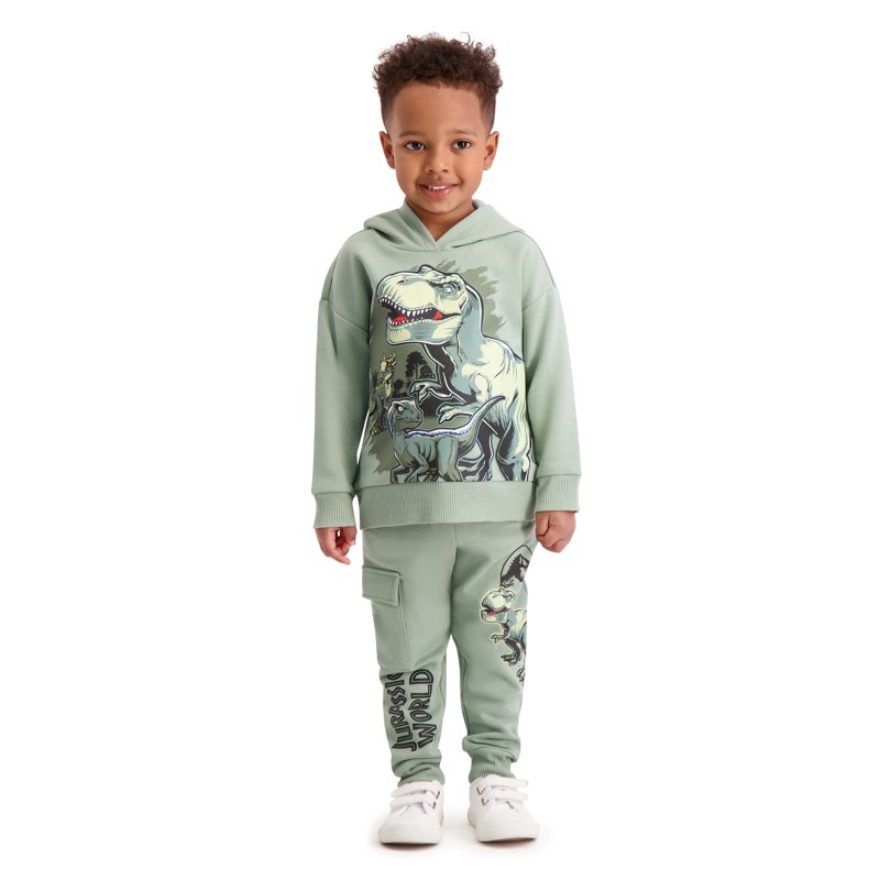 Jurassic World Toddler Boys Graphic Hoodie And Jogger Pants Set 2-Piece Sizes 12M-5T