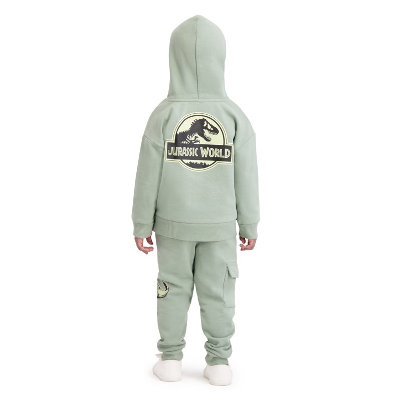 Jurassic World Toddler Boys Graphic Hoodie And Jogger Pants Set 2-Piece Sizes 12M-5T