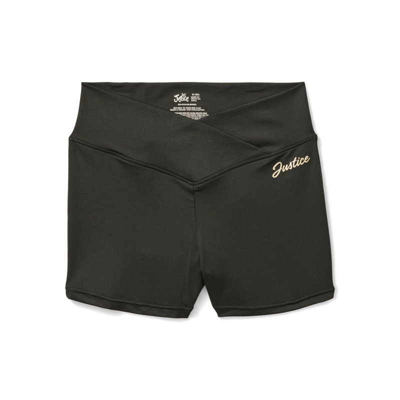 Justice Girls Black Dance Short Sizes XS-XL