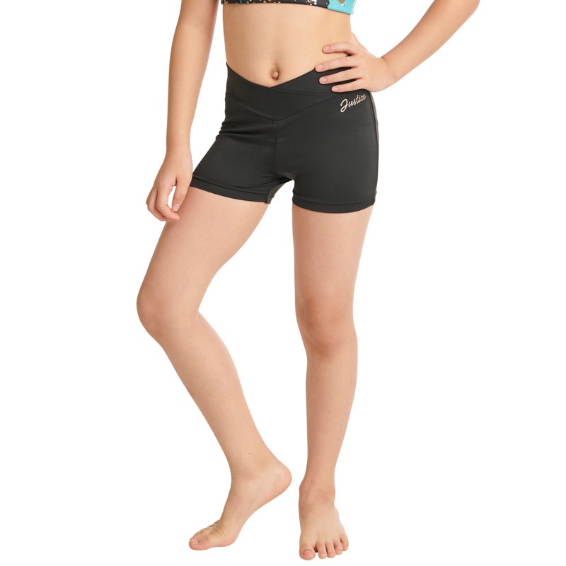 Justice Girls Black Dance Short Sizes XS-XL
