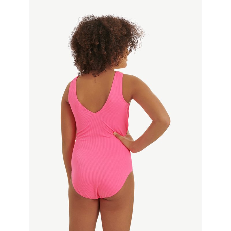 Justice Girls Color Blocked Crossbody One-Piece Sizes 5-18